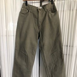 Vintage Arizona sage green denim pants